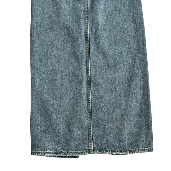 Levi’s Column Ankle Skirt Front Slit Women’s Size 24 Cotton
90s Style Versatile - Picture 8 of 11
